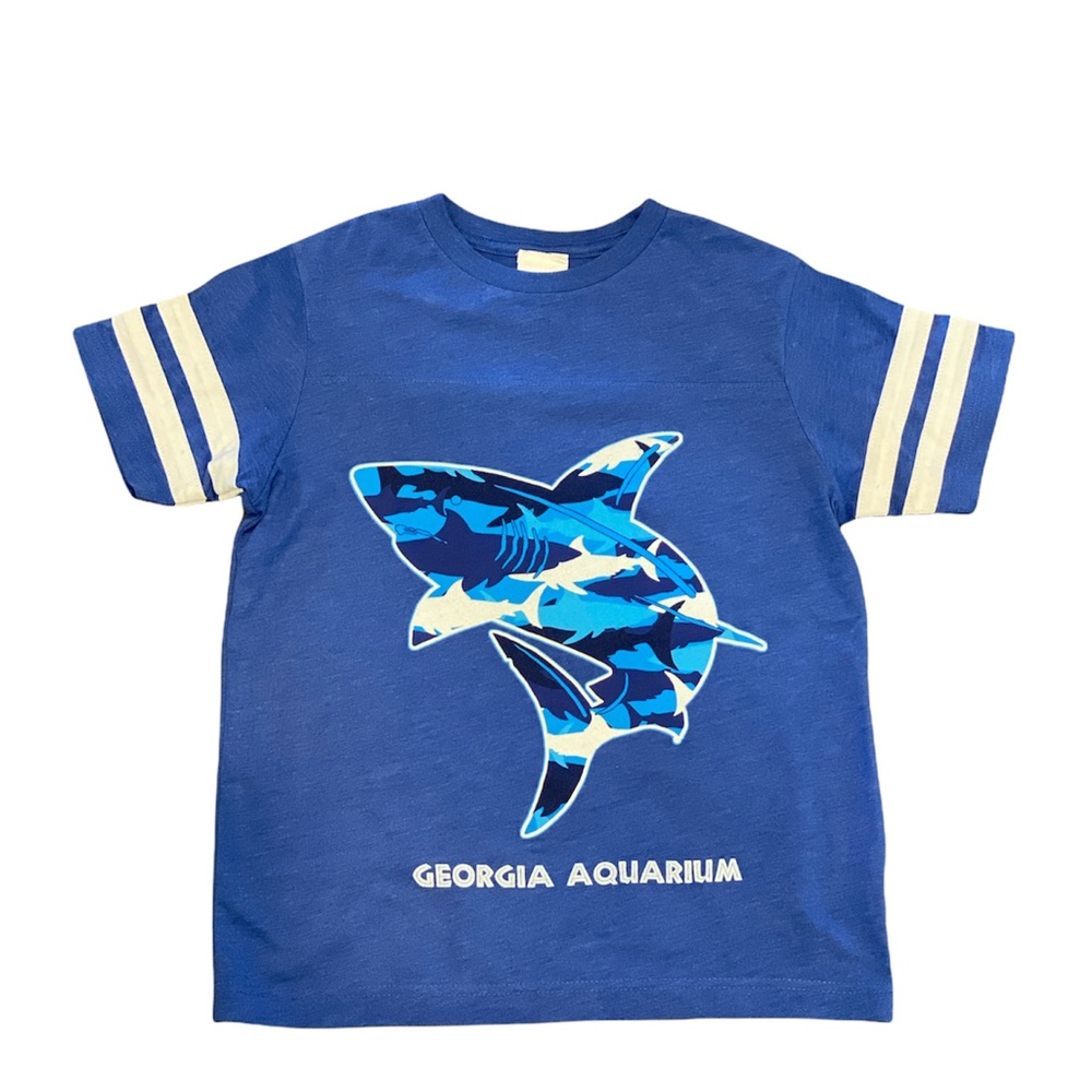 Georgia Aquarium Shark Tee Size Youth Small